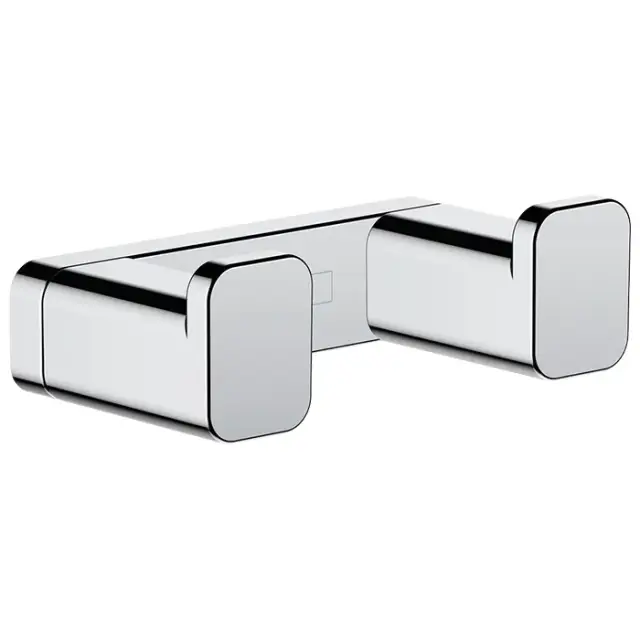 Hansgrohe AddStoris Крючок двойной для полотенец, латунь цвет: хром 41755000