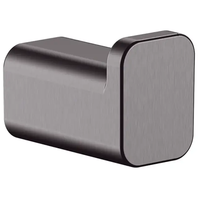 Hansgrohe AddStoris Крючок одинарный для полотенца, латунь цвет: графит 41742340