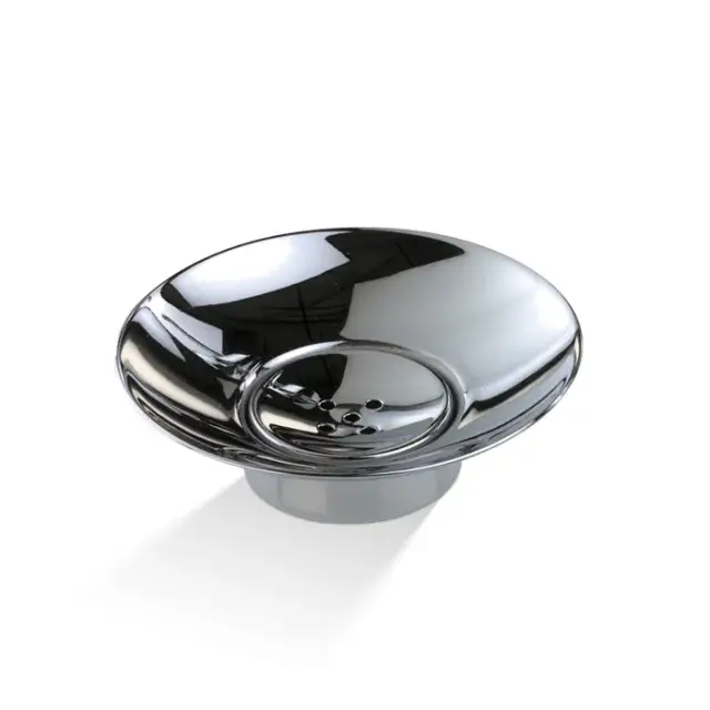 Decor Walther Universal DW 481 Мыльница с латунной чашей, настольная, цвет: хром 0837300