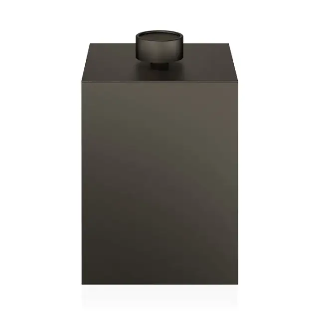 Decor Walther Universal DW 76 Корзина для бумаги 17x17xh27 см, с крышкой, цвет темная бронза 0614417