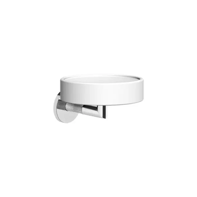 Gessi Anello Мыльница с керамической чашей, подвесная, цвет: chrome 63701#031