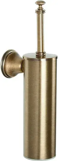 TW Harmony 220 Ершик для унитаза подвесной с латунной колбой, цвет: бронза TWHA220br