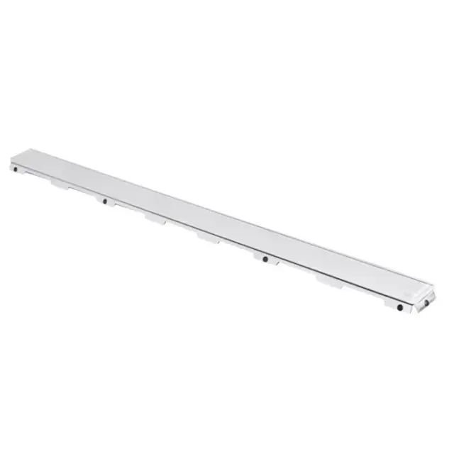 Tece Drainline Стеклянная панель для душевого канала прямая 150 см, цвет: белый глянцевый 601591