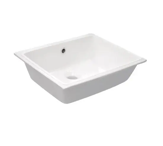 Kerasan Slim Раковина встраиваемая снизу на 50 см, 55x34 см, без перелива, цвет: Bianco 022901