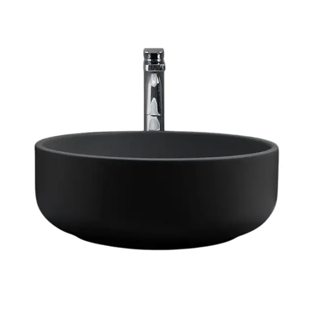 Kerasan Ciotola Раковина чаша d46x17h см, без перелива, цвет: Nero matt 430231