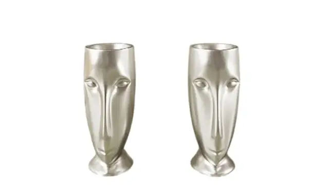 Kerasan Artwork Раковина свободностоящая MOLOCO, с отв. для слива в стену, цвет: Bianco-argento 474086