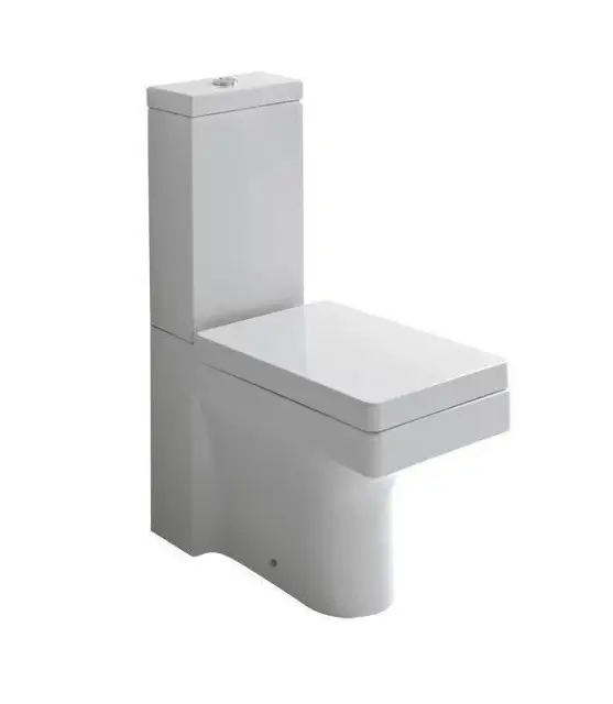 Kerasan Cento Чаша унитаза моноблок, напольная, с креплением, цвет: bianco lucido 352201