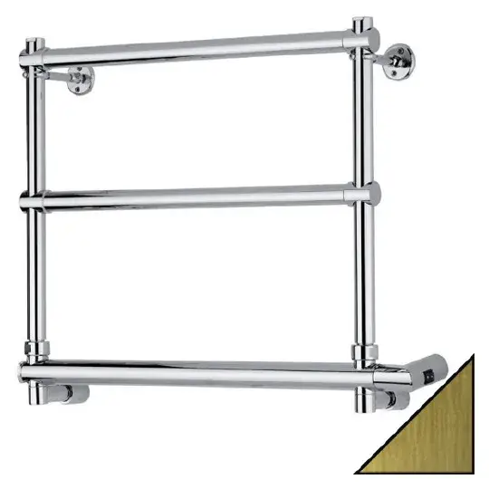 Margaroli Sole 540 Полотенцесушитель электрический 57х45h (47), крепление F, цвет: bronze/old brass 5404703OBNB