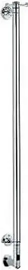 Margaroli Arcobaleno 616 Полотенцесушитель электрический с крючками 91h (75,3), нижние, цвет: chrome 616CRB-900
