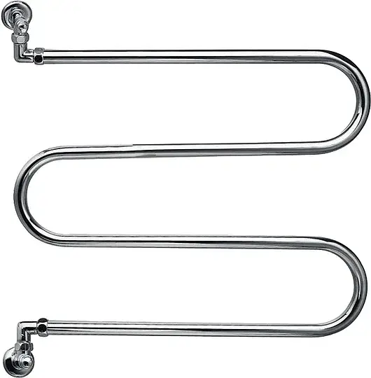 Margaroli Vento 400 Полотенцесушитель водяной для ГВС 60х65h (int 59) вертикальное, цвет: chrome 400CR