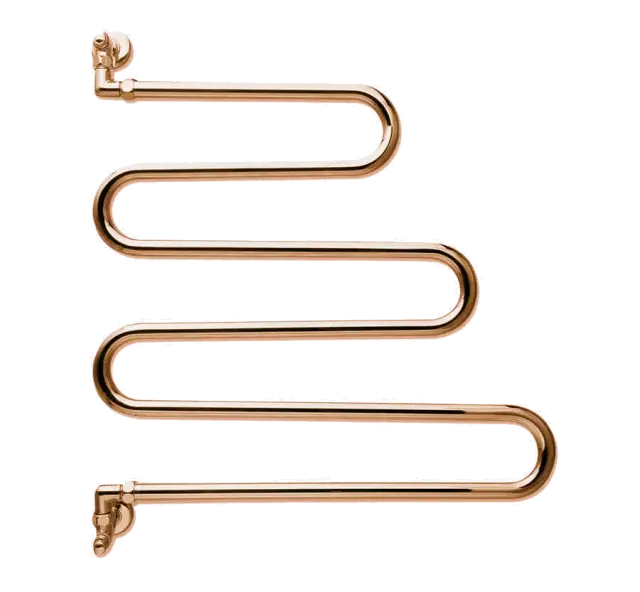 Margaroli Vento 405 Полотенцесушитель водяной для ГВС 60х70,5h in 63,5 вертик, цвет bronze/old brass 405OB