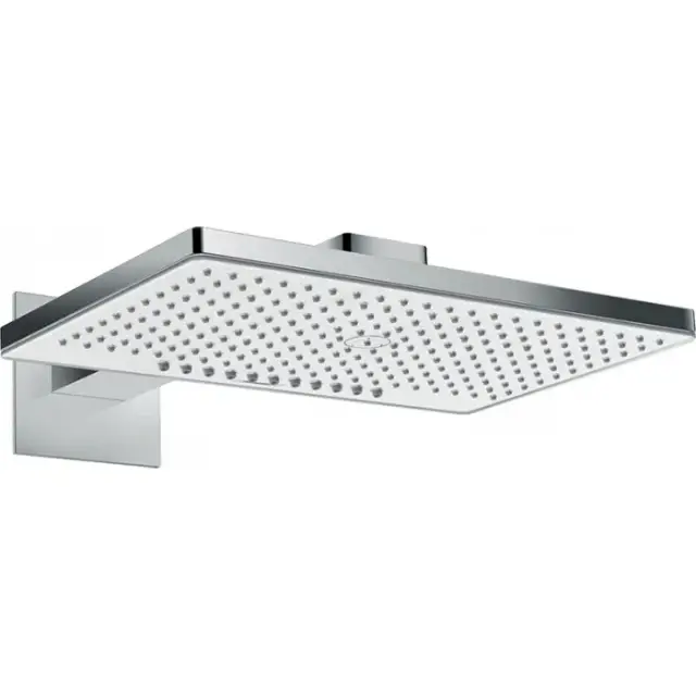 Hansgrohe Rainmaker Select Верхний душ 47x30 см,2 режима,кронштейн настенный 46 см, цвет: хром/белый 24005400