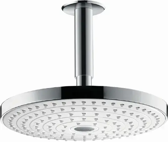 Hansgrohe Raindance Select S Верхний душ 24 см,2 режима,кронштейн потолочный 10 см, цвет: хром/белый 26467400