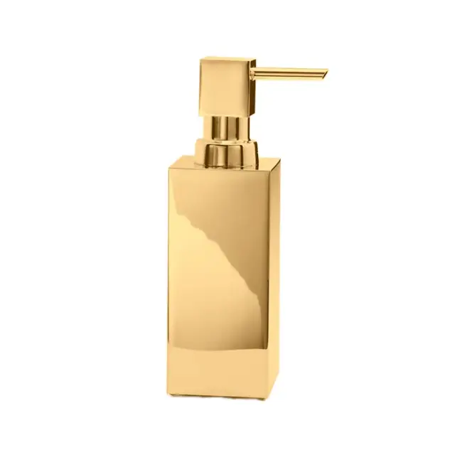 Decor Walther Cube DW 395 Дозатор для мыла, настольный, цвет золото 0839720