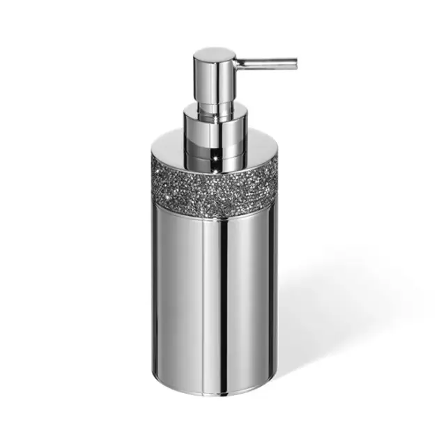 Decor Walther Rocks SSP1 Дозатор для мыла, настольный, латунная колба, цвет: хром 0933600