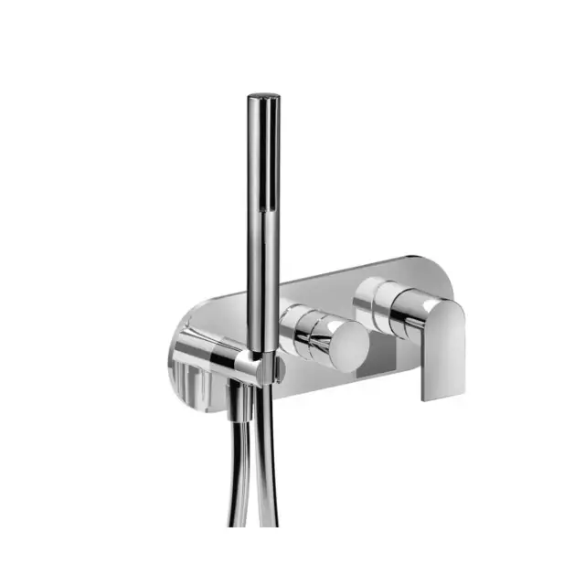 Fantini Mare Смеситель для душа, встраиваемый, на 2 источника, с ручн душем, цвет хром 51 02 V084B