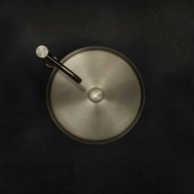 Gessi 316 Total Look Раковина 40 cм, на столешницу, цвет: Warm bronze brushed pvd 54601#726