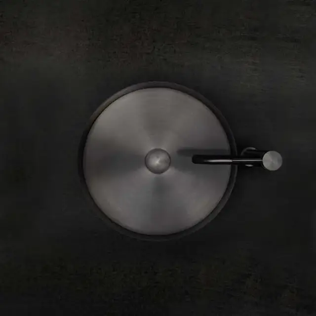 Gessi 316 Total Look Раковина 40 cм, на столешницу, цвет: Black metal brushed pvd 54601#707