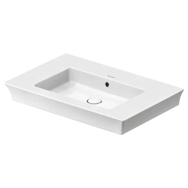 Duravit White Tulip Раковина накладная 75х49 cм, с переливом, цвет белый 2363750060