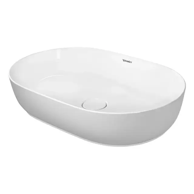 Duravit Luv Раковина на столешницу, 60x40 cм, без площадки, с выпуском, цвет белый 0379600000