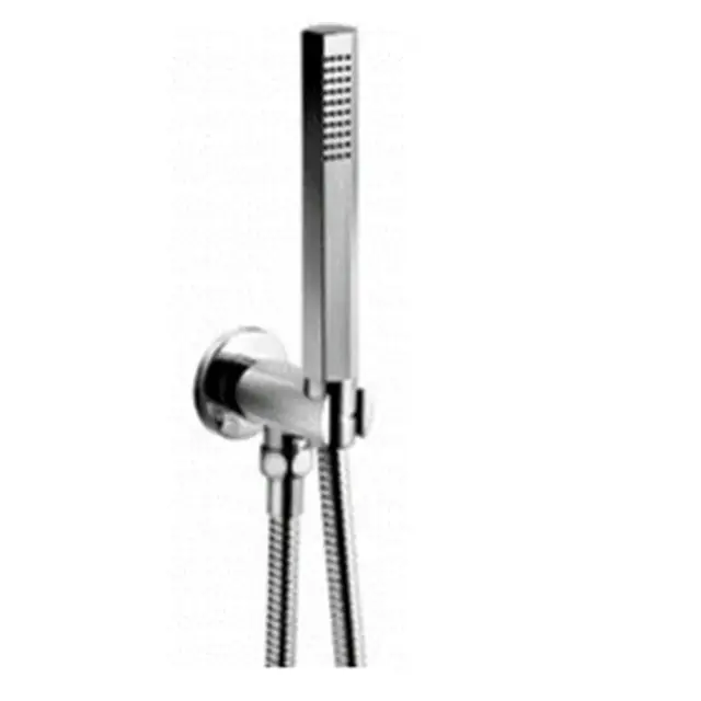 Fantini Venezia Душевой гарнитур: ручная лейка Venezia, шланг 150 см, держатель, цвет: хром 29 02 5943