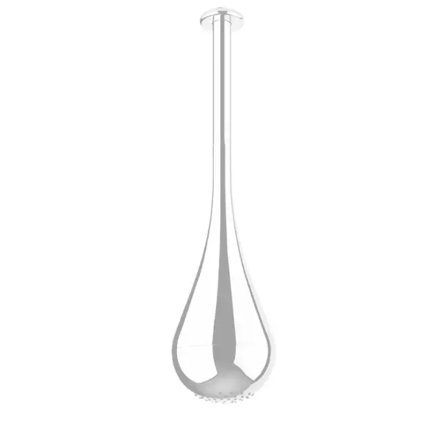 Gessi Goccia Верхний душ 15,2 см 1 вид струи каплевидной формы, высота 59,8 см, цвет: matte white 33752#279