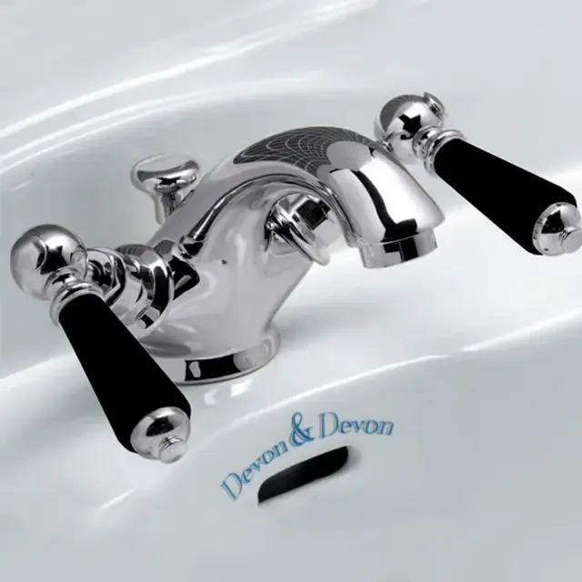 Devon&Devon Black Dandy Смеситель для раковины на 1 отв., цвет хром MARF54CRBD