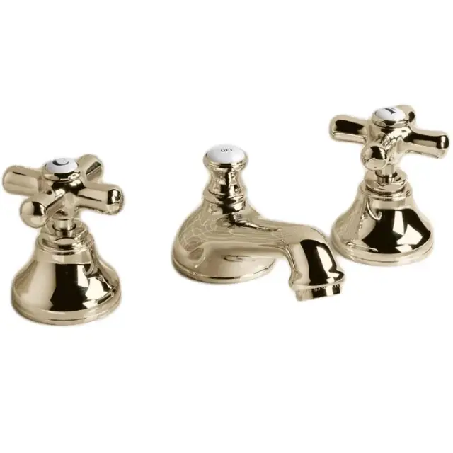 Devon&Devon City Смеситель для раковины, на 3 отв., цвет светлое золото UTCI100