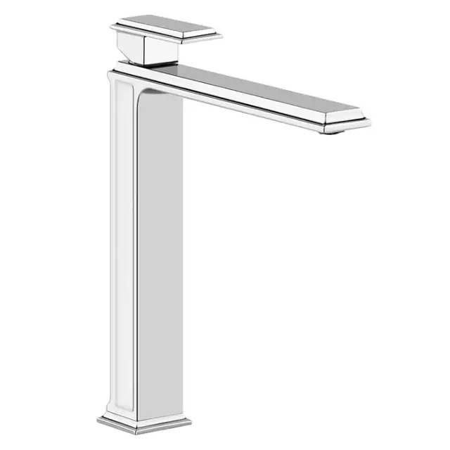 Gessi Eleganza Смеситель для раковины на 1 отверстие, цвет хром 46004#031