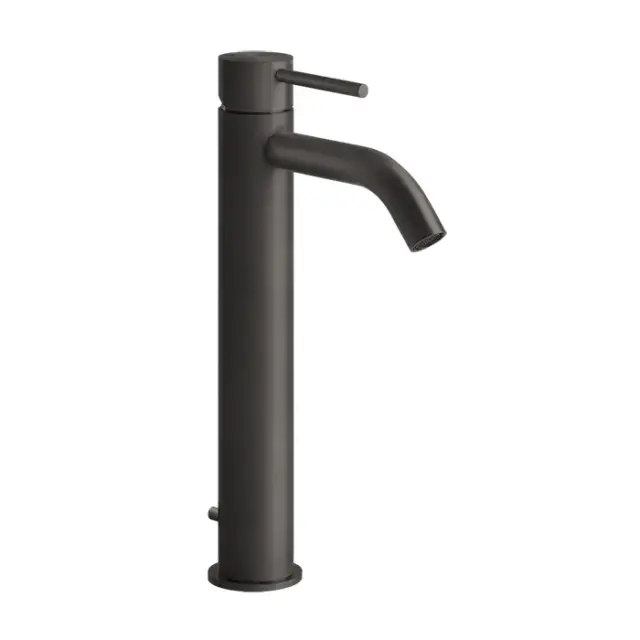 Gessi 316 Flessa Смеситель для раковины на 1 отверстие, цвет: brushed black metal pvd 54004#707