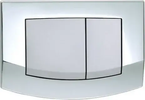 Tece Ambia Кнопка смыва для унитаза, пластик, цвет: хром глянцевый/хром матовый 9240254