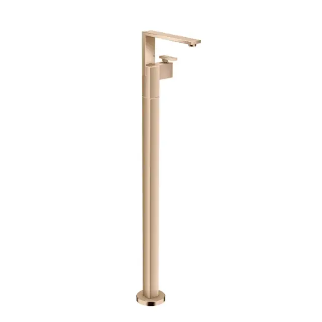 Axor Edge Смеситель для раковины напольный, внешняя часть, с донным клапаном: полир. роз. золото 46041300