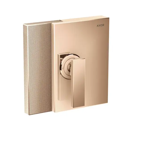 Axor Edge Смеситель для душа встраиваемый, внешняя часть, цвет: полированное розовое золото 46651300