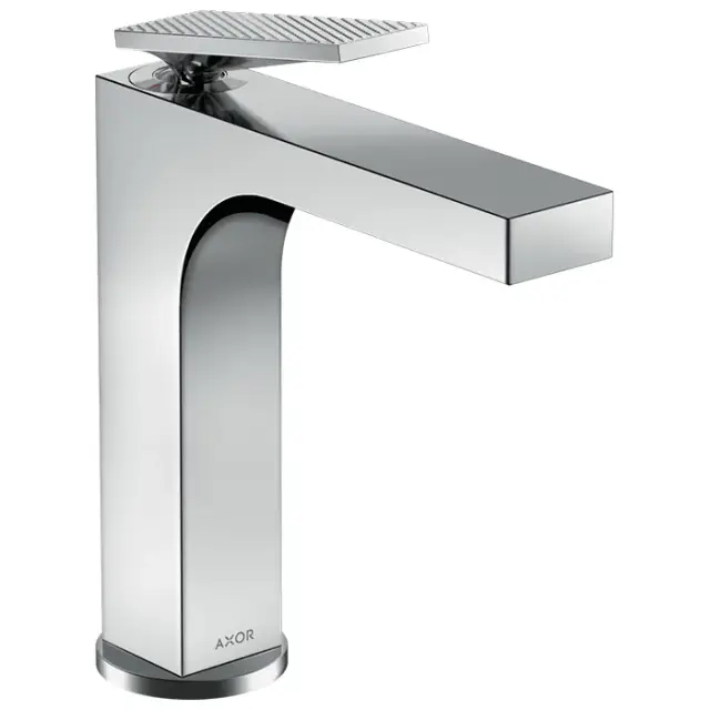 Axor Citterio Смеситель для раковины однорычажный на 1 отверстие с донным клапаном, цвет: хром 39071000
