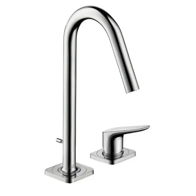 Axor Citterio M Смеситель для раковины высокий на 2 отверстия с донным клапаном, цвет: хром 34132000