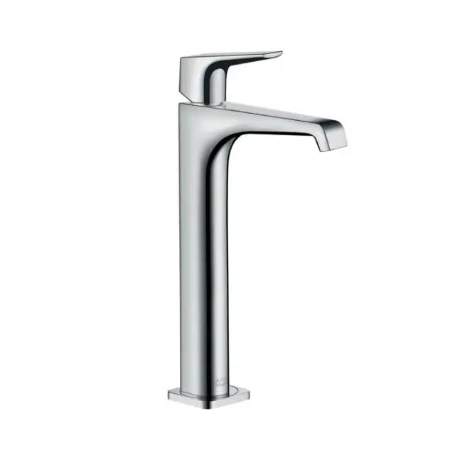Axor Citterio E Смеситель для раковины высокий на 1 отверстие с донным клапаном, цвет: хром 36113000