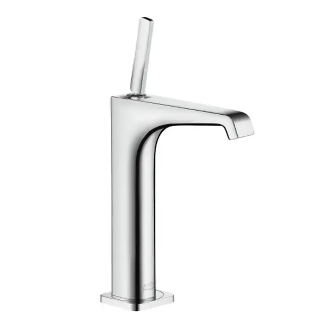 Axor Citterio E Смеситель для раковины высокий на 1 отверстие с донным клапаном, цвет: хром 36103000