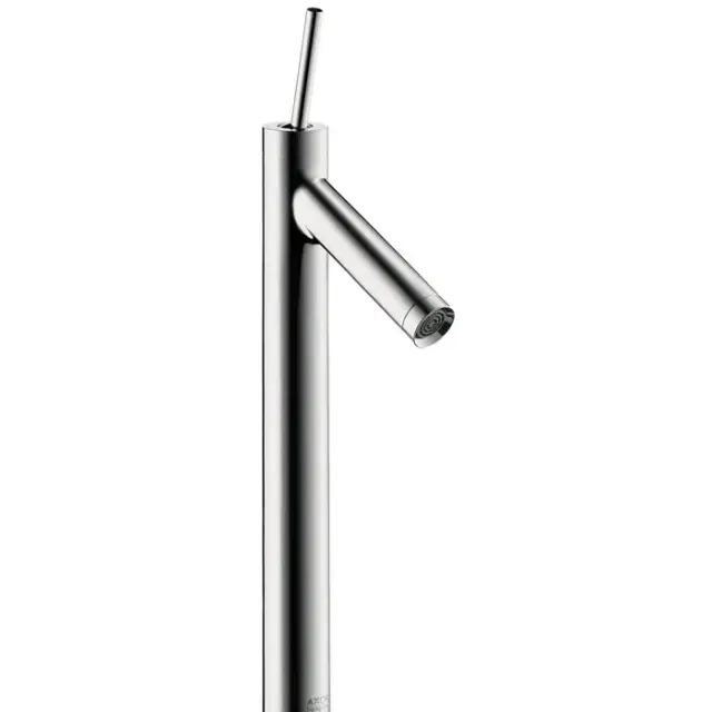 Axor Starck Смеситель для раковины однорычажный высокий с донным клапаном на 1 отверстие, цвет: хром 10129000