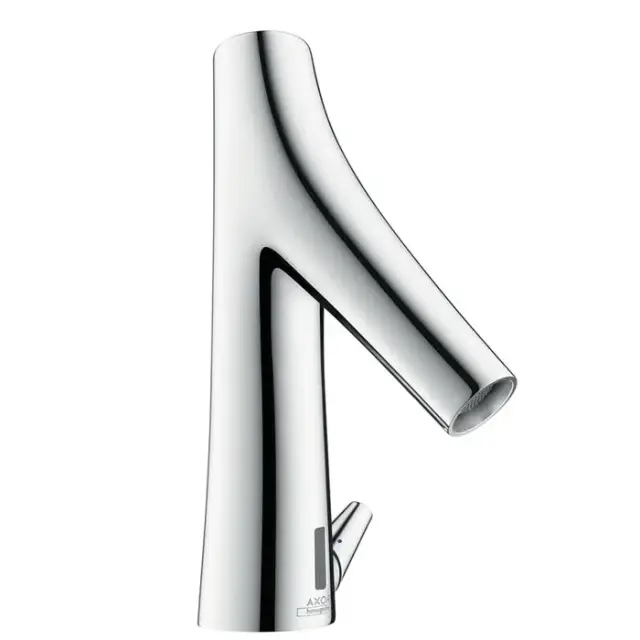 Axor Starck Organic Смеситель для раковины электронный без донного клапана, цвет: хром 12173000