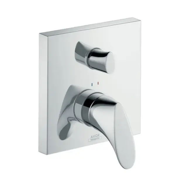 Axor Starck Organic Смеситель для ванны встраиваемый на 2 потребителя, внешняя часть, цвет: хром 12416000