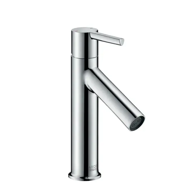 Axor Starck Смеситель для раковины однорычажный на 1 отверстие с донным клапаном, цвет: хром 10003000