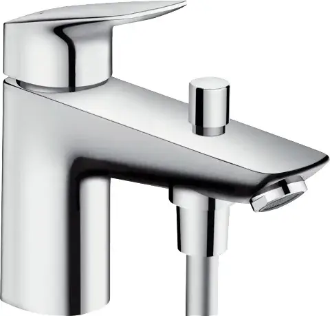 Hansgrohe Logis Смеситель на борт ванны однорычажный Monotrou, цвет: хром 71312000