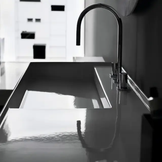 Laufen Kartell Смеситель для раковины на 3 отверстия, цвет: хром 3.1233.3.004.221.1