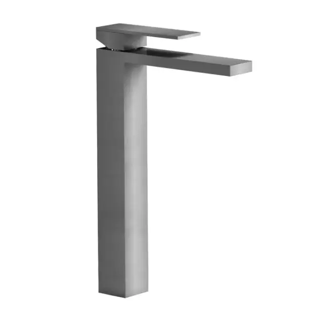 Fantini Mint Смеситель для раковины, 1 отв., излив 16,5 cм, цвет нерж. сталь 34 93 F006WF