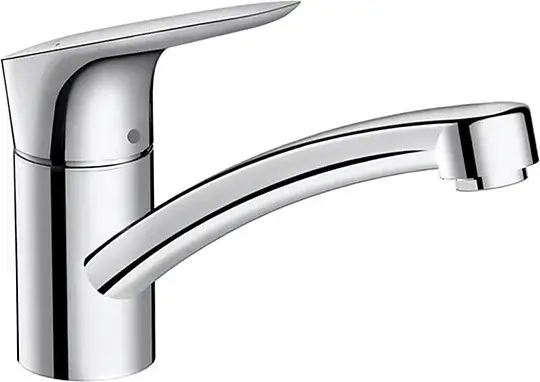 Hansgrohe Logis Смеситель для кухонной мойки однорычажный 120, цвет: хром 71830000