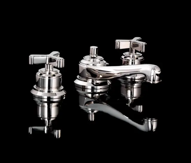 Devon&Devon Tribeca Смеситель для раковины на 3 отв., цвет: никель блестящий TRB500NK