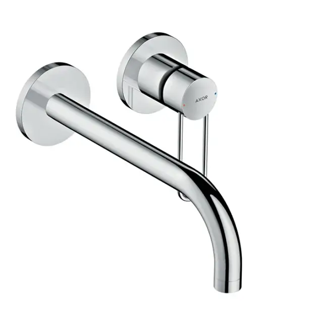 Axor Uno Смеситель для раковины встраиваемый внешняя часть, с донным клапаном, цвет: хром 38122000