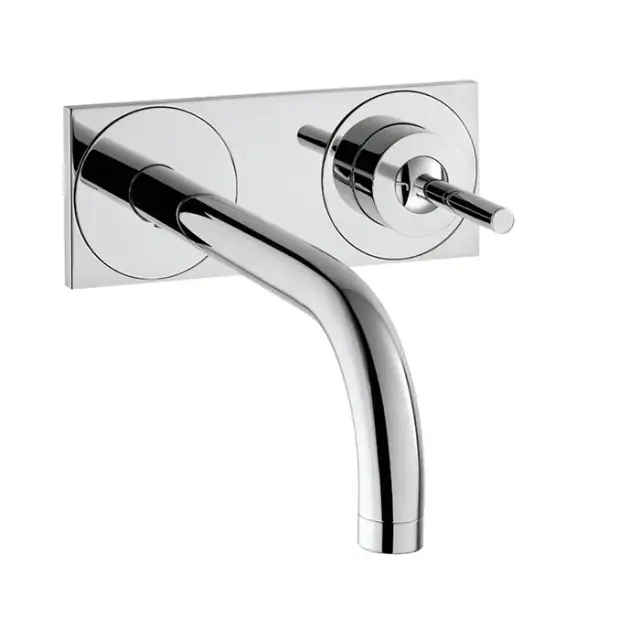 Axor Uno Смеситель для раковины встраиваемый внешняя часть, с донным клапаном, цвет: хром 38115000