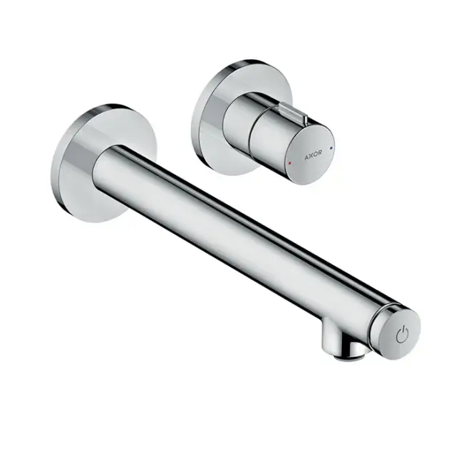 Axor Uno Смеситель для раковины встраиваемый внешняя часть, с донным клапаном, цвет: хром 45113000