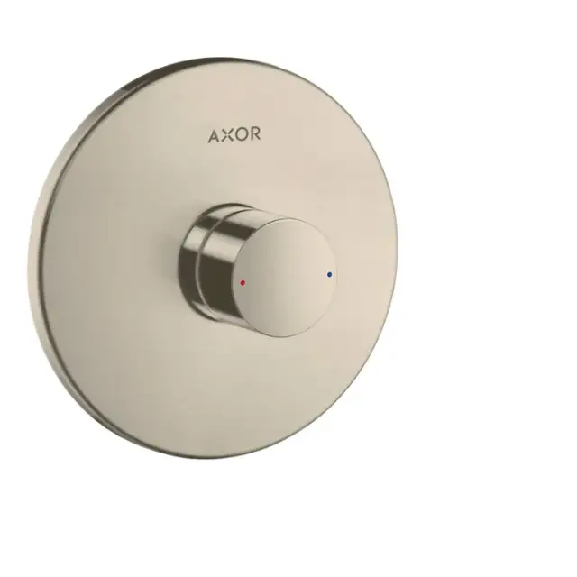 Axor Uno Смеситель для душа встраиваемый, внешняя часть, цвет: шлифованный никель 45605820
